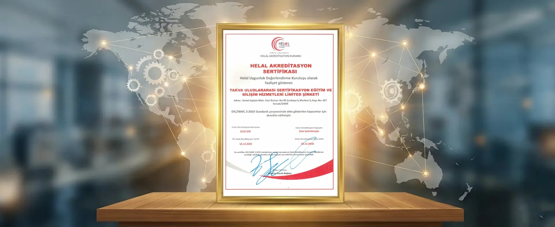 TAKVA Sertifikasyon olarak, HAK Akreditasyon yetkimiz yayınlandı.