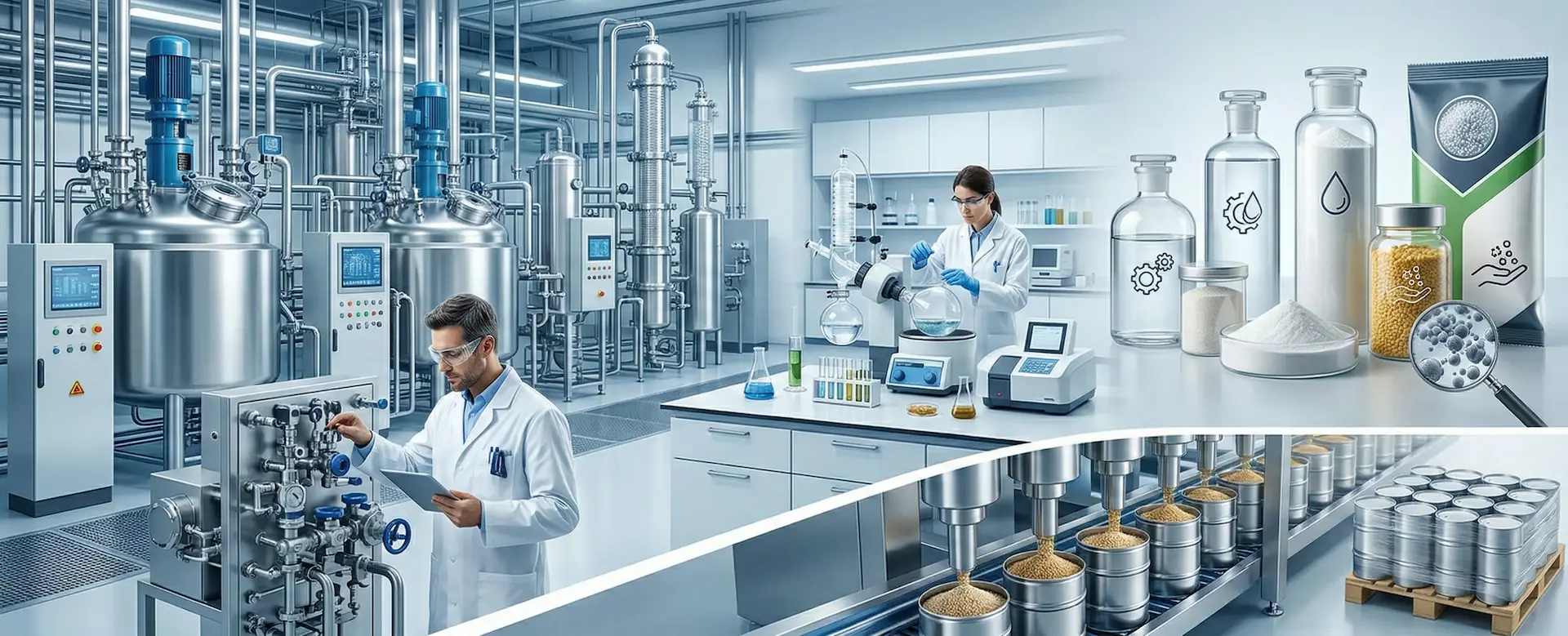 (Biyo)kimyasalların Üretimi, İşlem yardımcılarının üretimi 