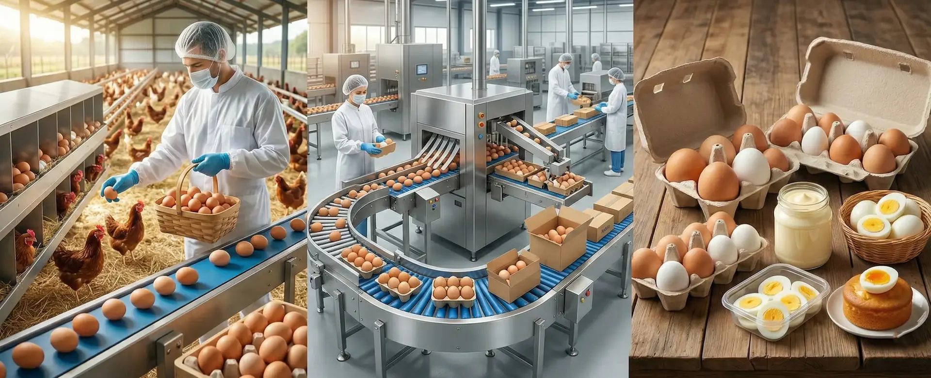 Ambalajlamayı içeren Yumurta ve Yumurta Ürünleri